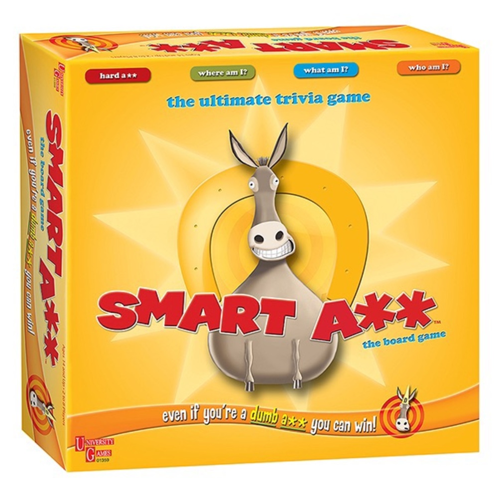 Smart Ass The Board Game Trivia Board game BNIB Factory Sealed